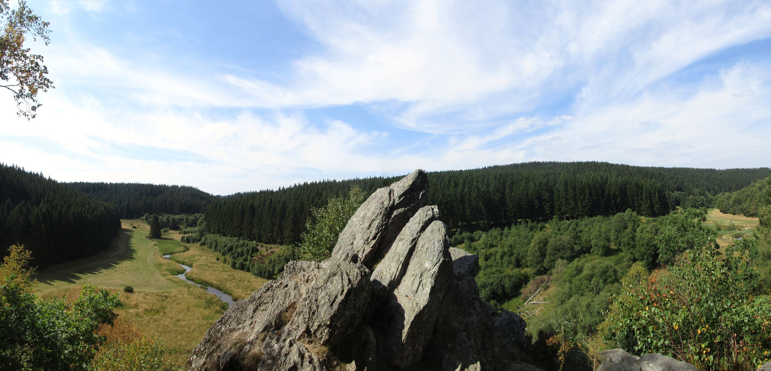 Bieley rock view, Belgium