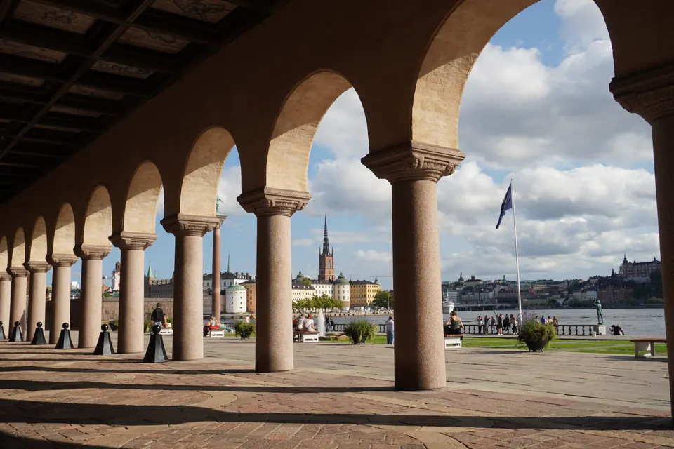 View from Stockholm's city hall, Sweden